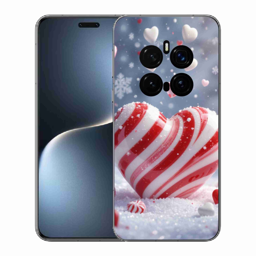Gélový kryt mmCase na Honor Magic 7 Pro 5G - sladké srdce