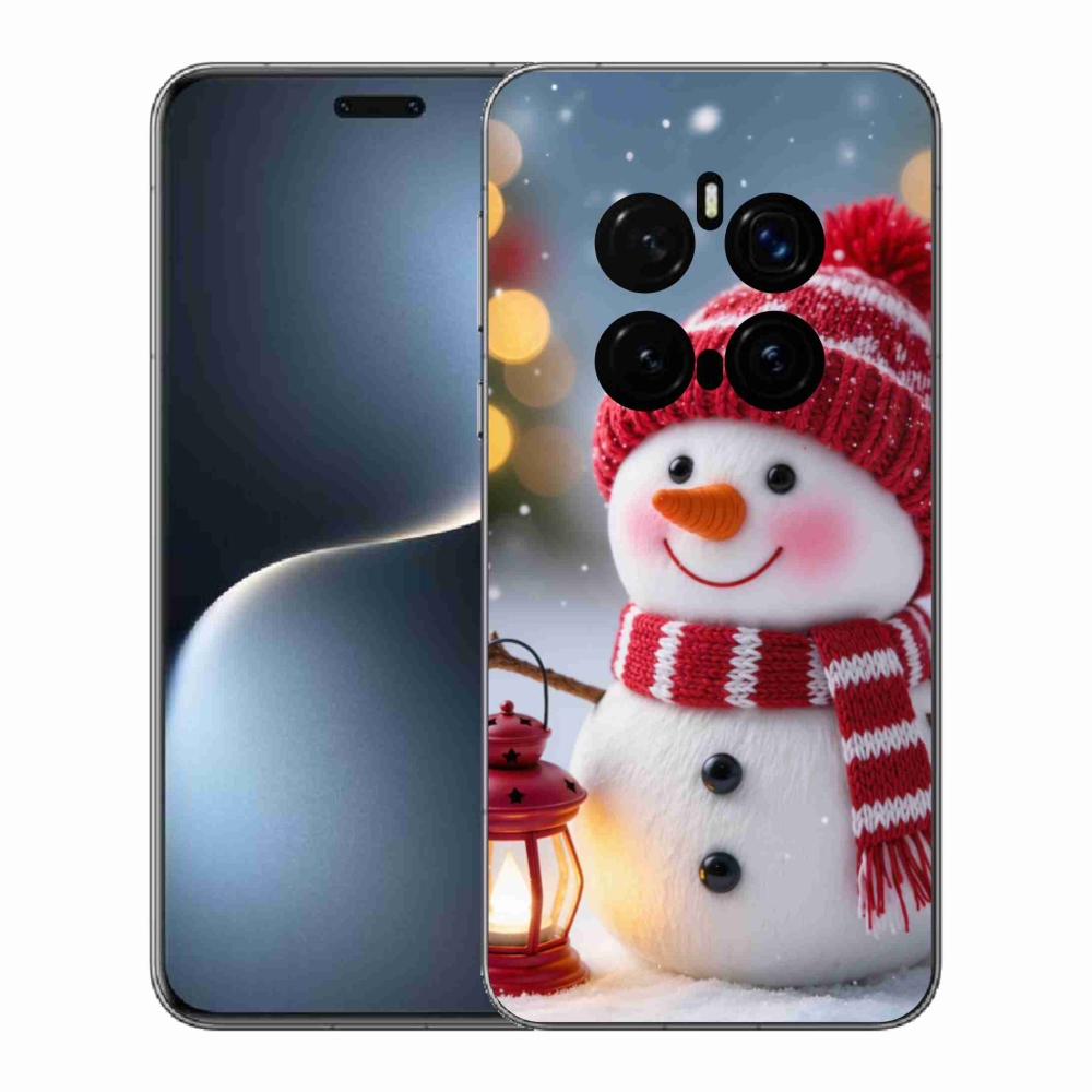 Gélový kryt mmCase na Honor Magic 7 Pro 5G - snehuliak 2