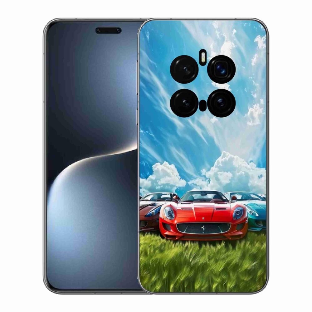 Gélový kryt mmCase na Honor Magic 7 Pro 5G - športové vozidlá