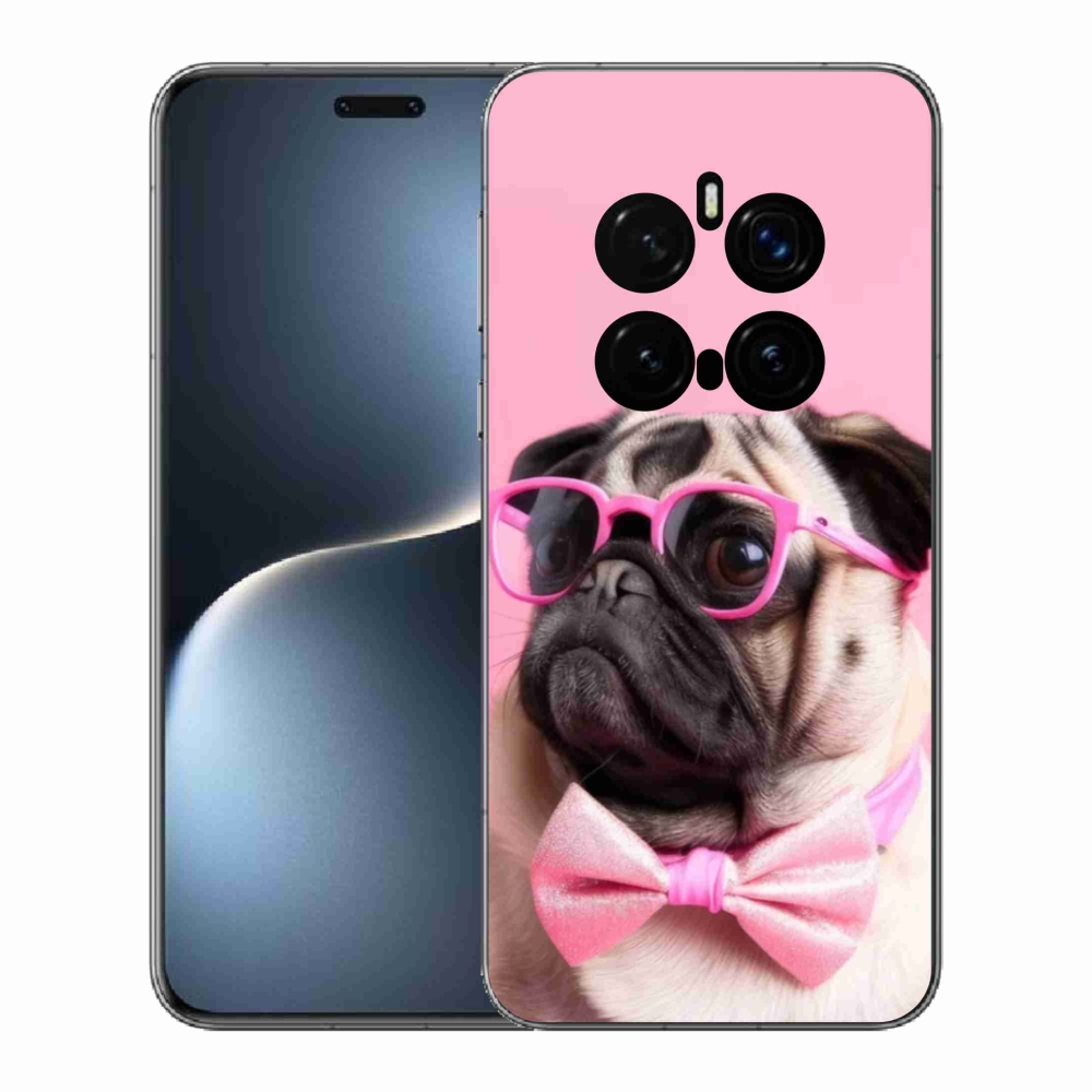 Gélový kryt mmCase na Honor Magic 7 Pro 5G - štýlový mops