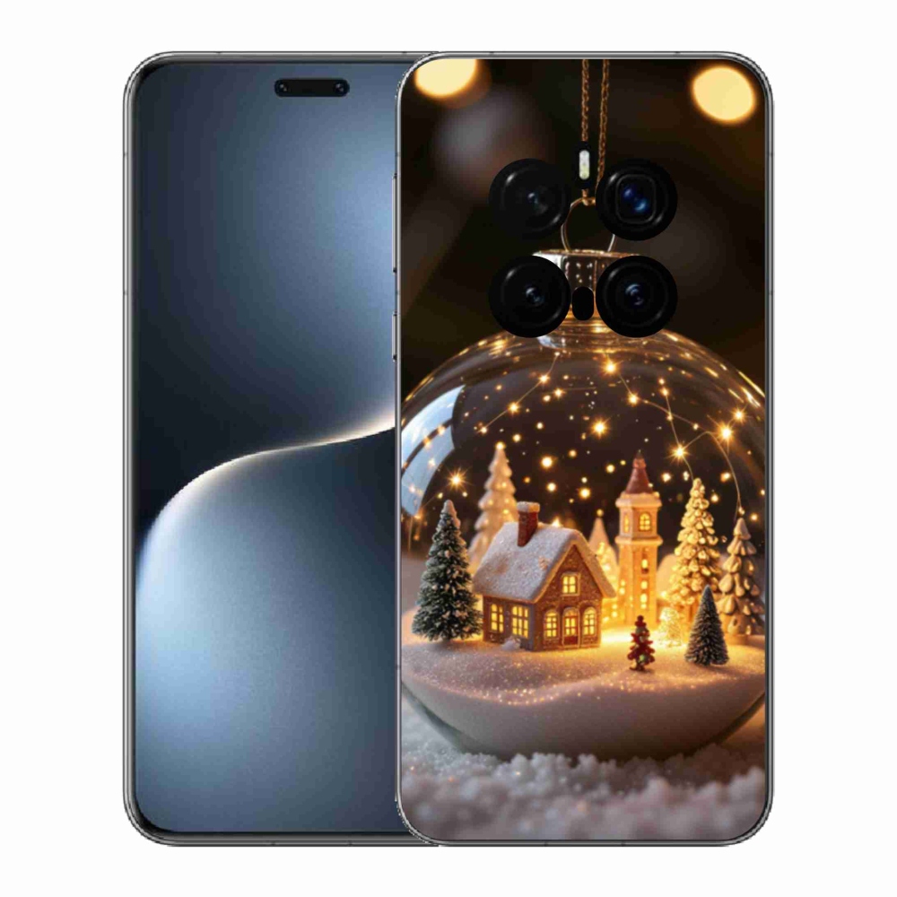 Gélový kryt mmCase na Honor Magic 7 Pro 5G - vianočné gule 3