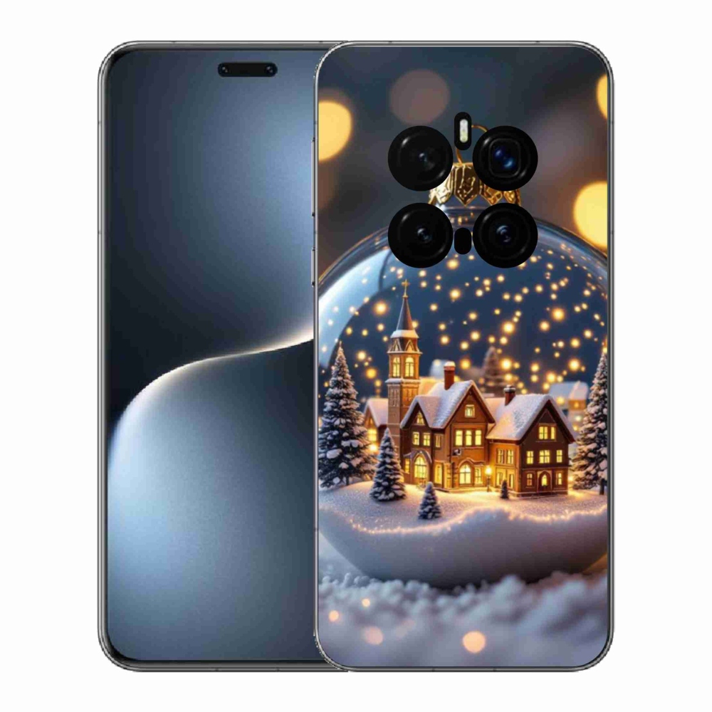 Gélový kryt mmCase na Honor Magic 7 Pro 5G - vianočné gule 4