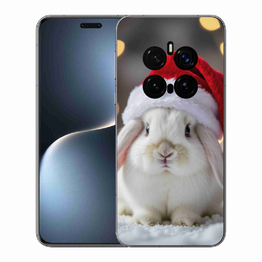Gélový kryt mmCase na Honor Magic 7 Pro 5G - vianočný králik