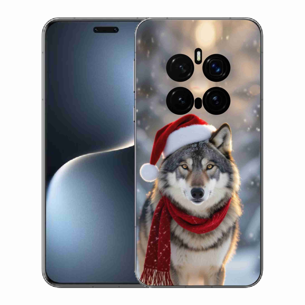 Gélový kryt mmCase na Honor Magic 7 Pro 5G - vianočný vlk
