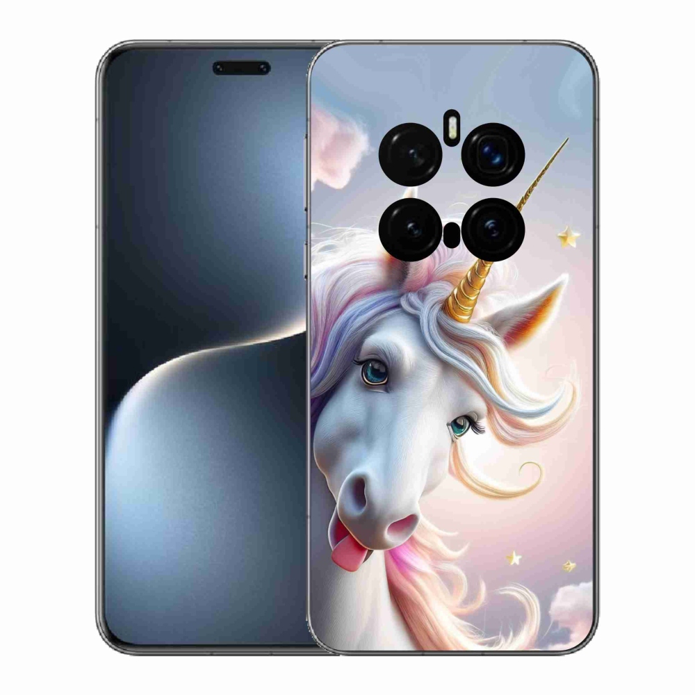 Gélový kryt mmCase na Honor Magic 7 Pro 5G - veselý jednorožec