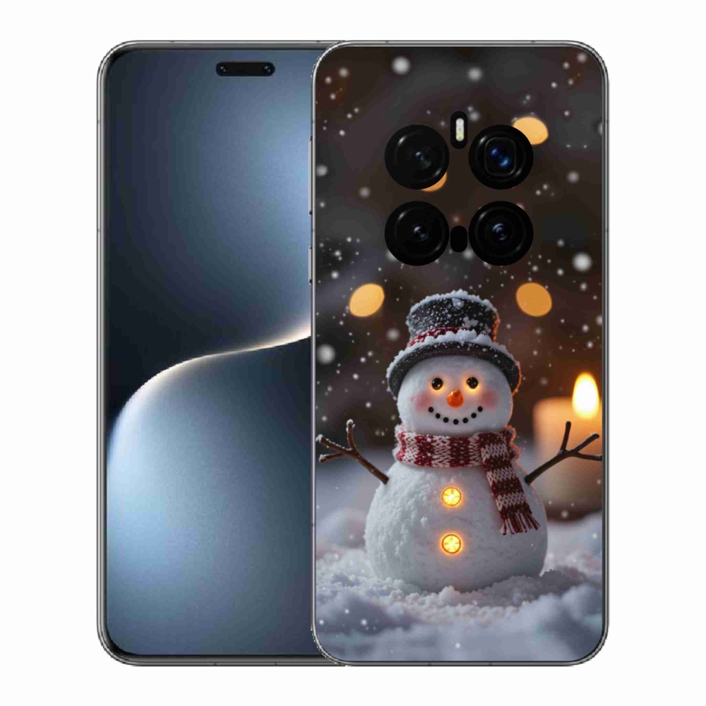Gélový kryt mmCase na Honor Magic 7 Pro 5G - veselý snehuliak