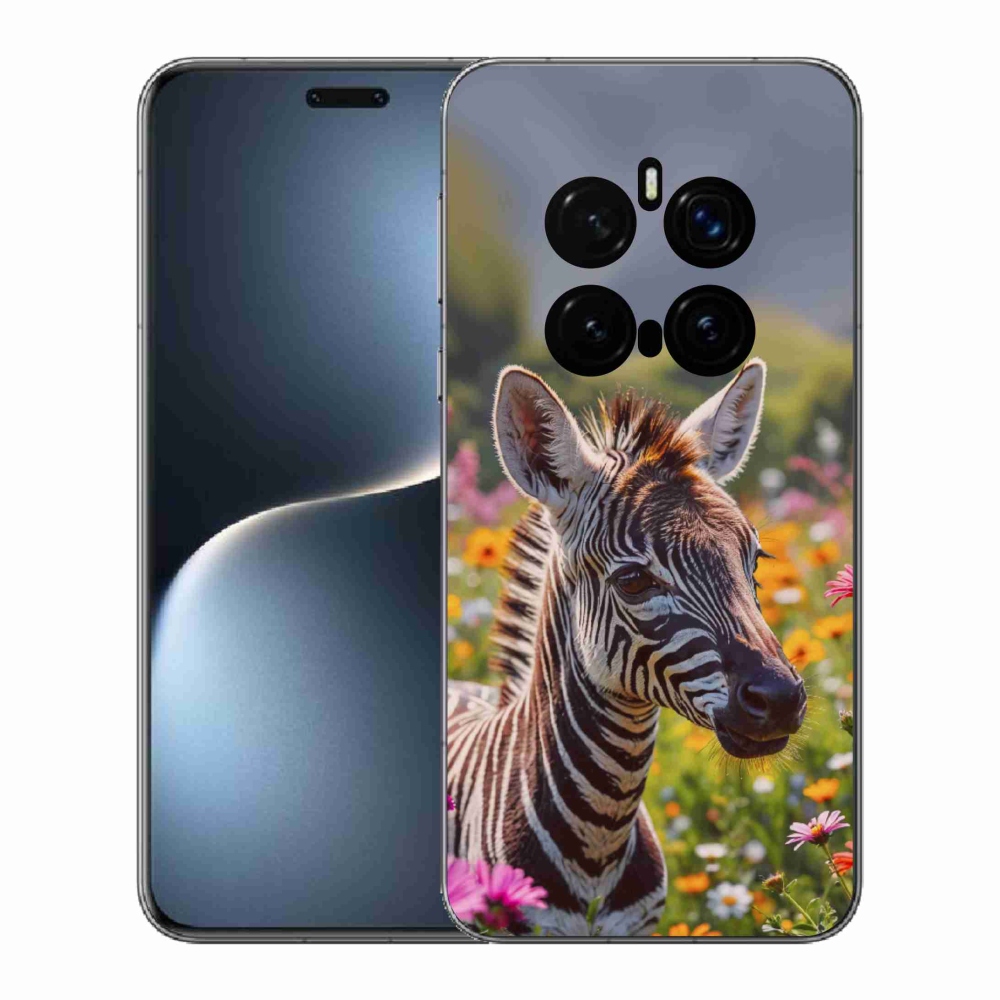 Gélový kryt mmCase na Honor Magic 7 Pro 5G - zebra na lúke