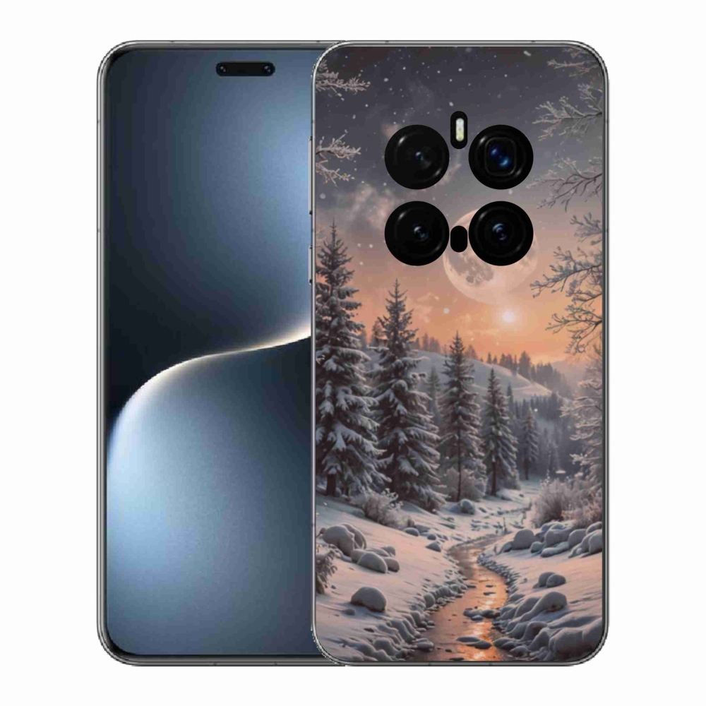 Gélový kryt mmCase na Honor Magic 7 Pre 5G - zimná krajina 2