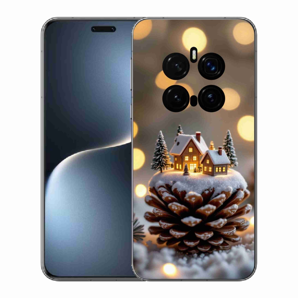 Gélový kryt mmCase na Honor Magic 7 Pro 5G - zimná dedinka