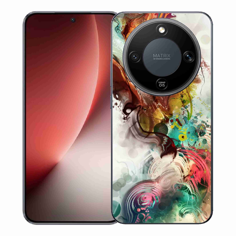 Gélový kryt mmCase na Honor Magic 8 Lite 5G - abstrakt 1