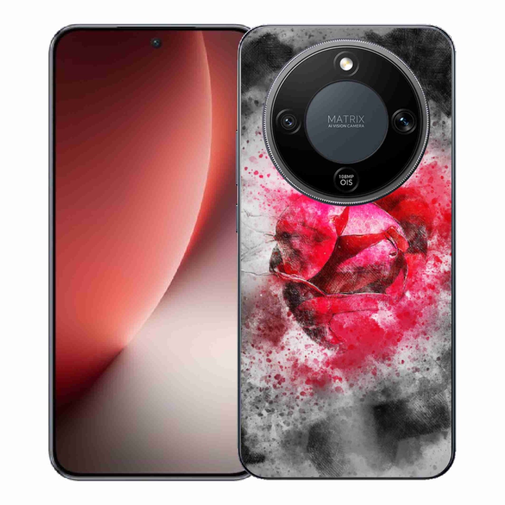 Gélový kryt mmCase na Honor Magic 8 Lite 5G - abstrakt 9