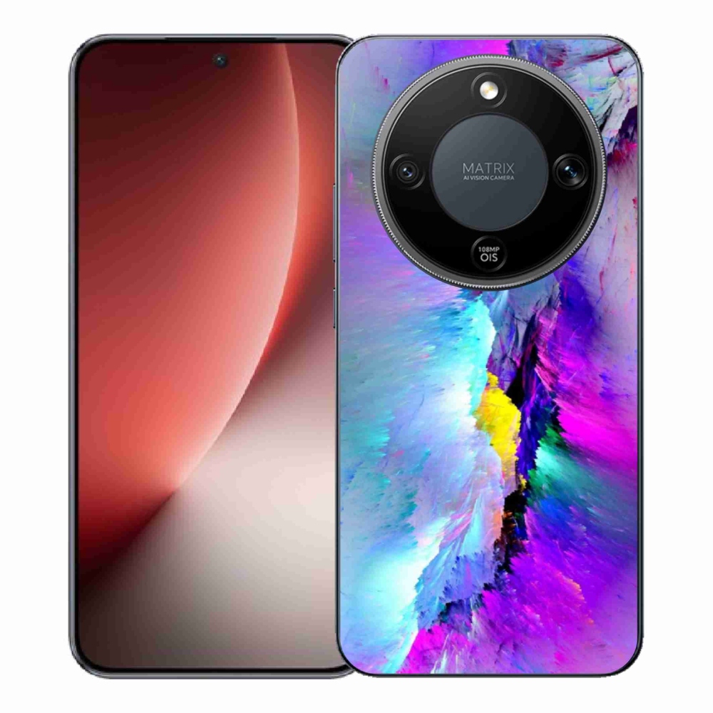 Gélový kryt mmCase na Honor Magic 8 Lite 5G - abstrakt