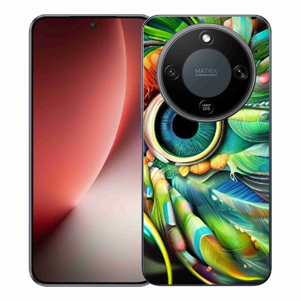 Gélový kryt mmCase na Honor Magic 8 Lite 5G - abstraktný motív 18