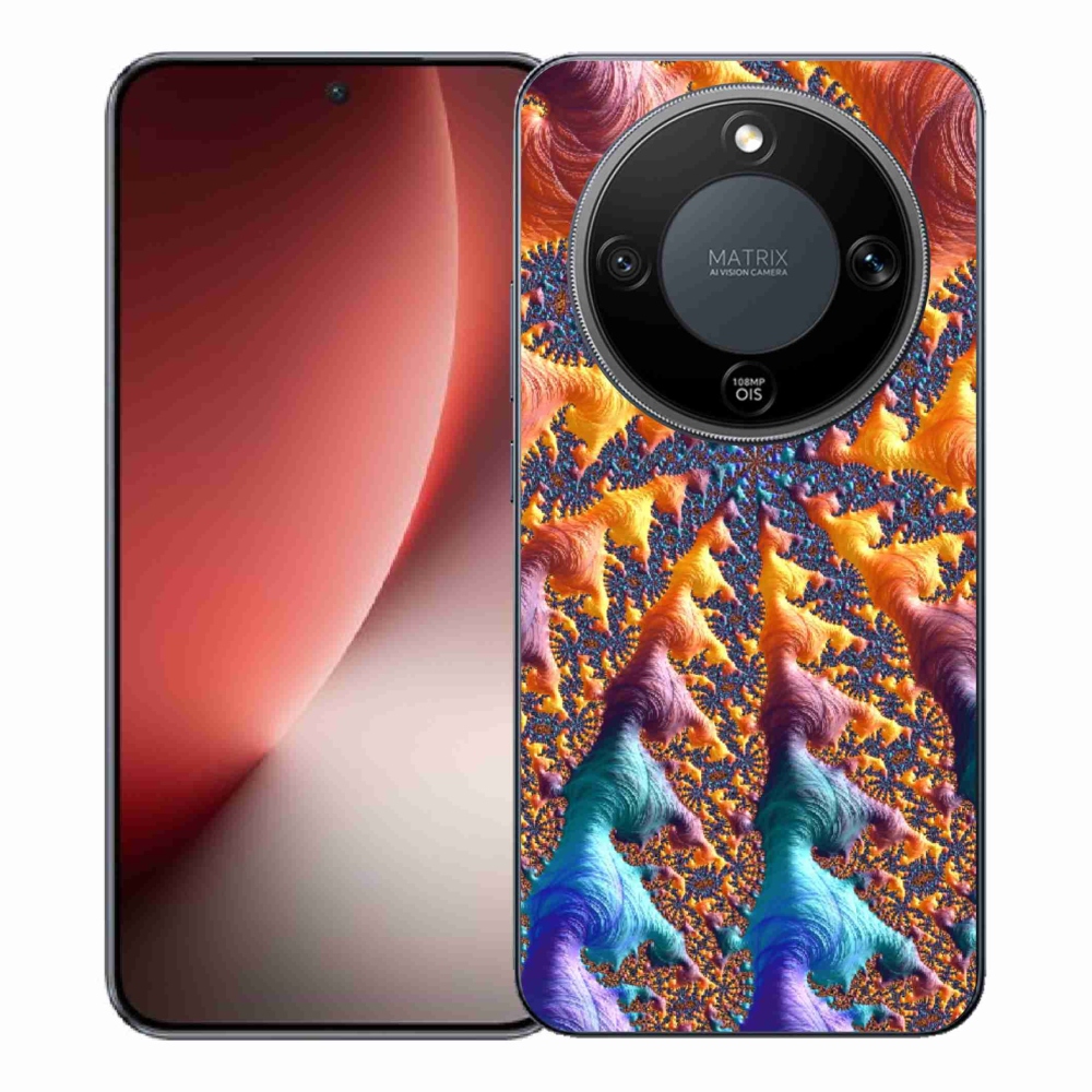 Gélový kryt mmCase na Honor Magic 8 Lite 5G - abstraktný motív 23