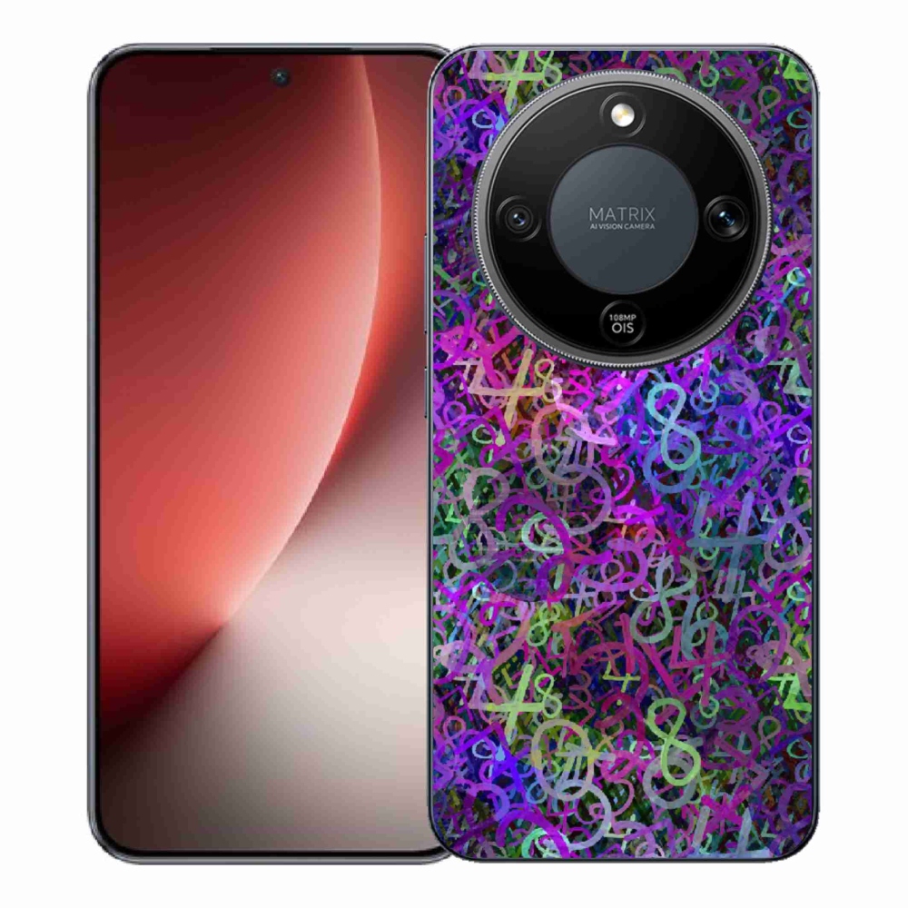 Gélový kryt mmCase na Honor Magic 8 Lite 5G - abstraktný motív 25