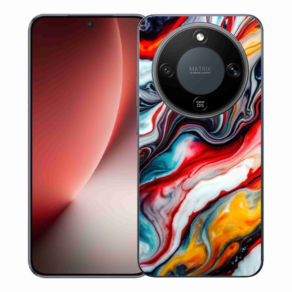 Gélový kryt mmCase na Honor Magic 8 Lite 5G - abstraktný motív 35