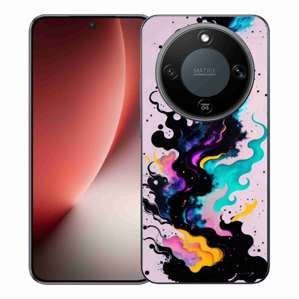 Gélový kryt mmCase na Honor Magic 8 Lite 5G - abstraktný motív 4