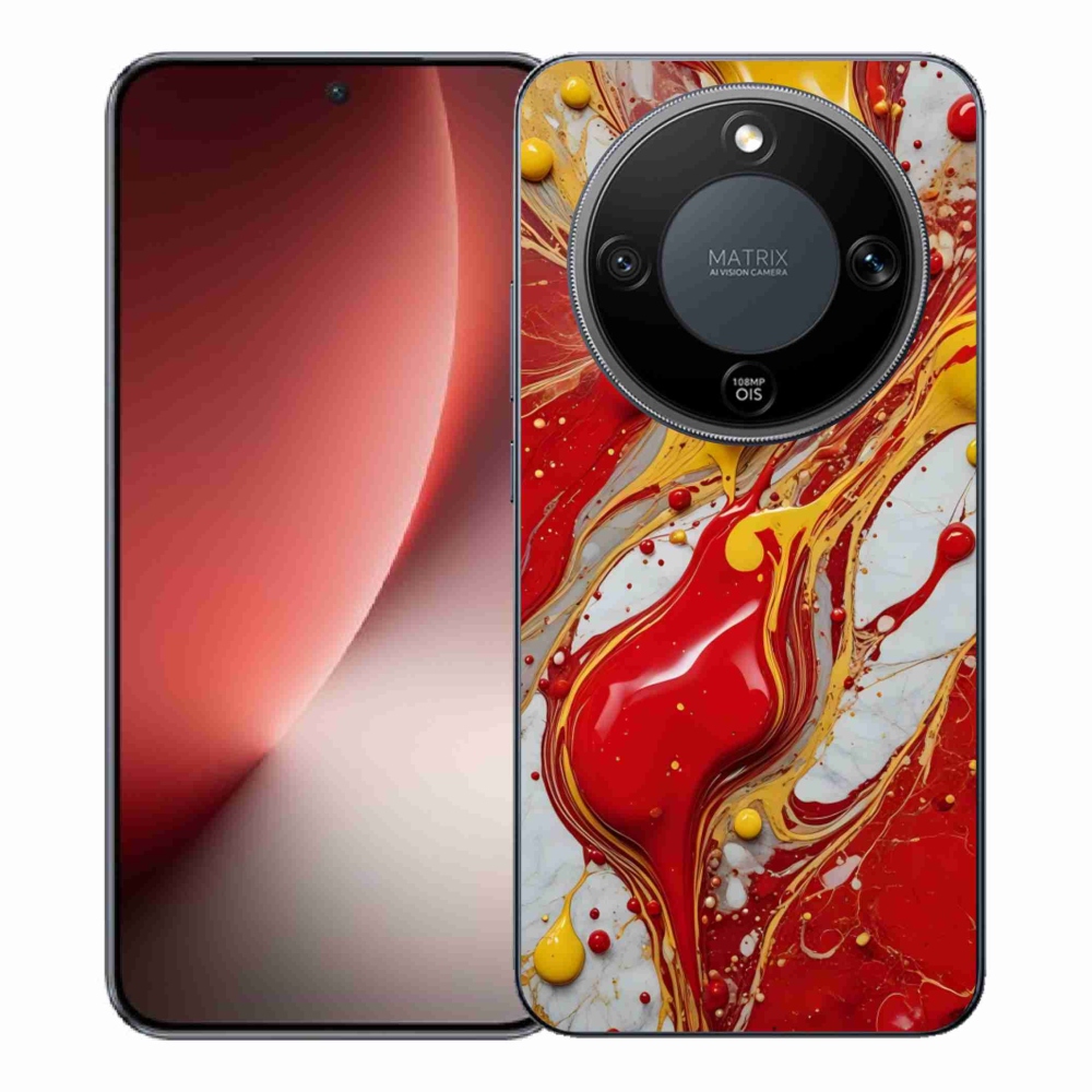 Gélový kryt mmCase na Honor Magic 8 Lite 5G - abstraktný motív 42