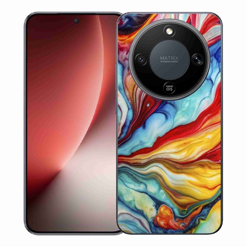 Gélový kryt mmCase na Honor Magic 8 Lite 5G - abstraktný motív 58