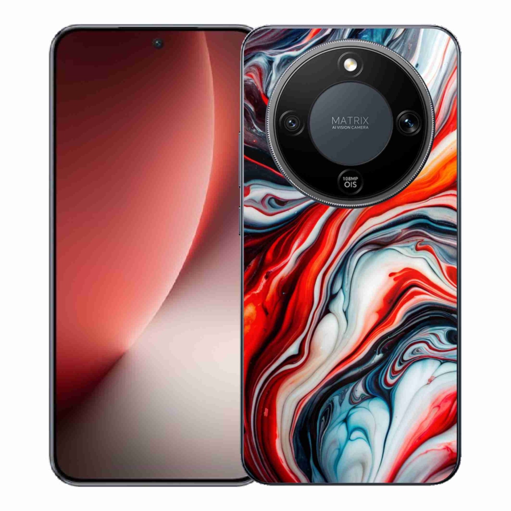 Gélový kryt mmCase na Honor Magic 8 Lite 5G - abstraktný motív 63