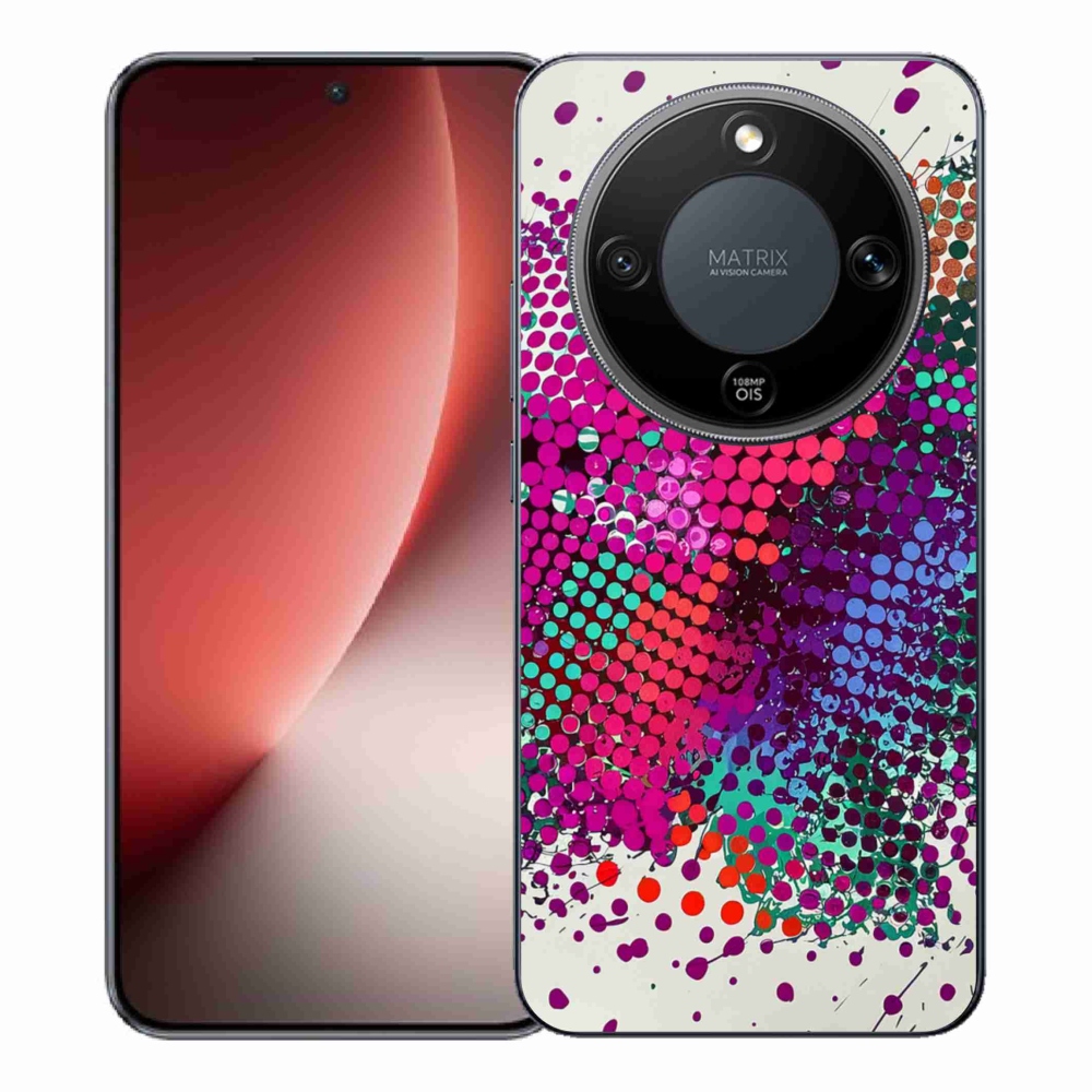 Gélový kryt mmCase na Honor Magic 8 Lite 5G - abstraktný motív 65