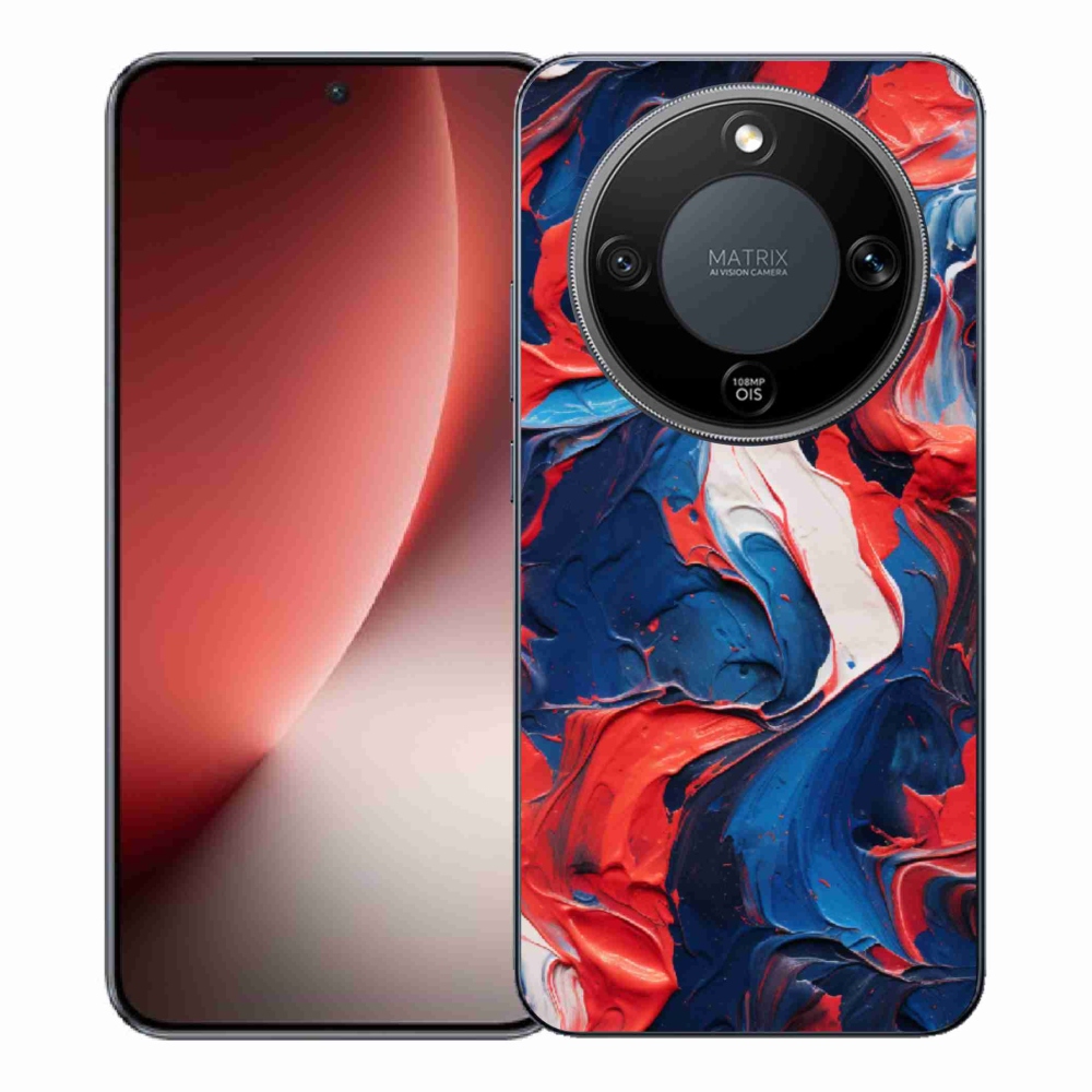 Gélový kryt mmCase na Honor Magic 8 Lite 5G - abstraktný motív 7