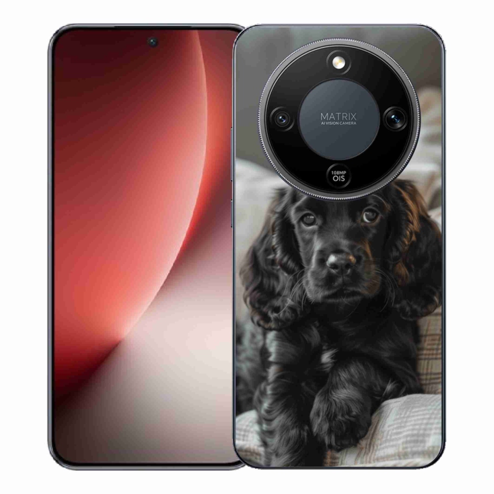 Gélový kryt mmCase na Honor Magic 8 Lite 5G - anglický kokeršpaniel