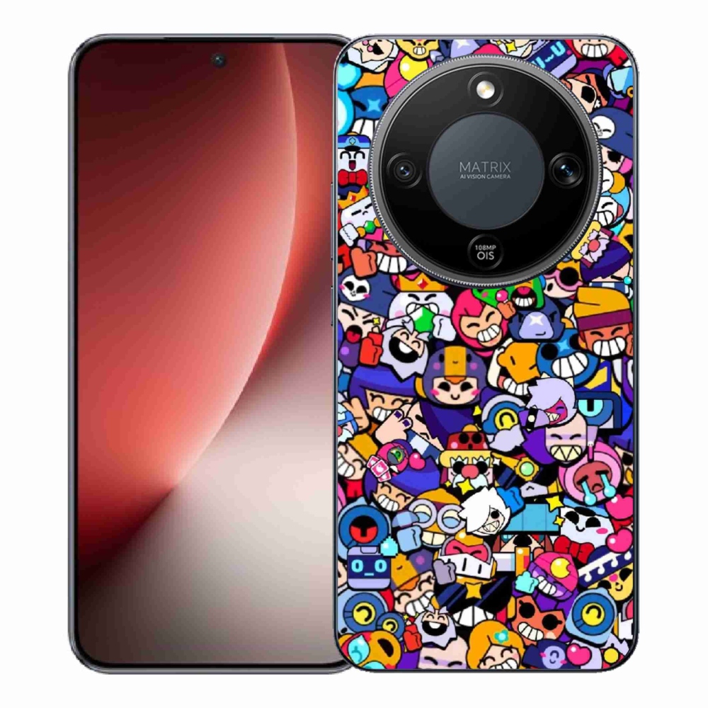 Gélový kryt mmCase na Honor Magic 8 Lite 5G - brawl stars 2