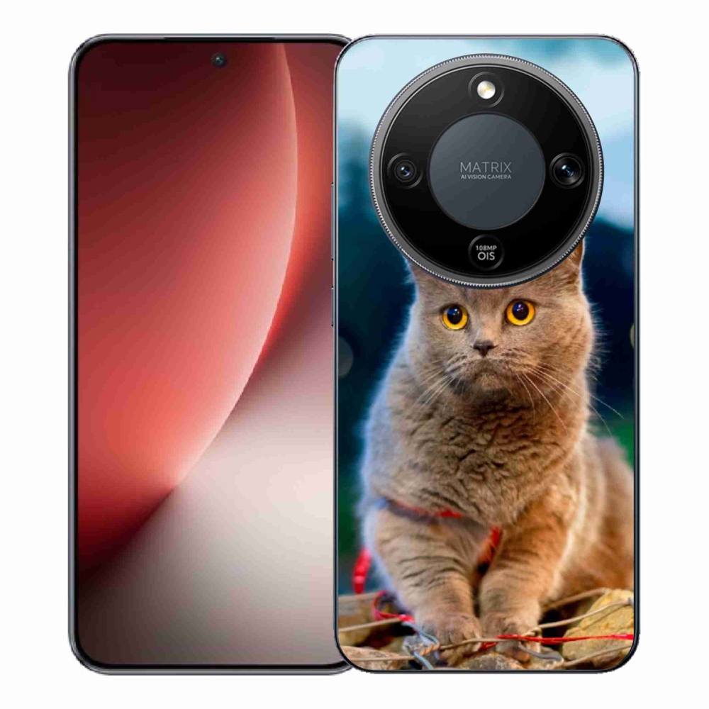 Gélový kryt mmCase na Honor Magic 8 Lite 5G - britská modrá 2