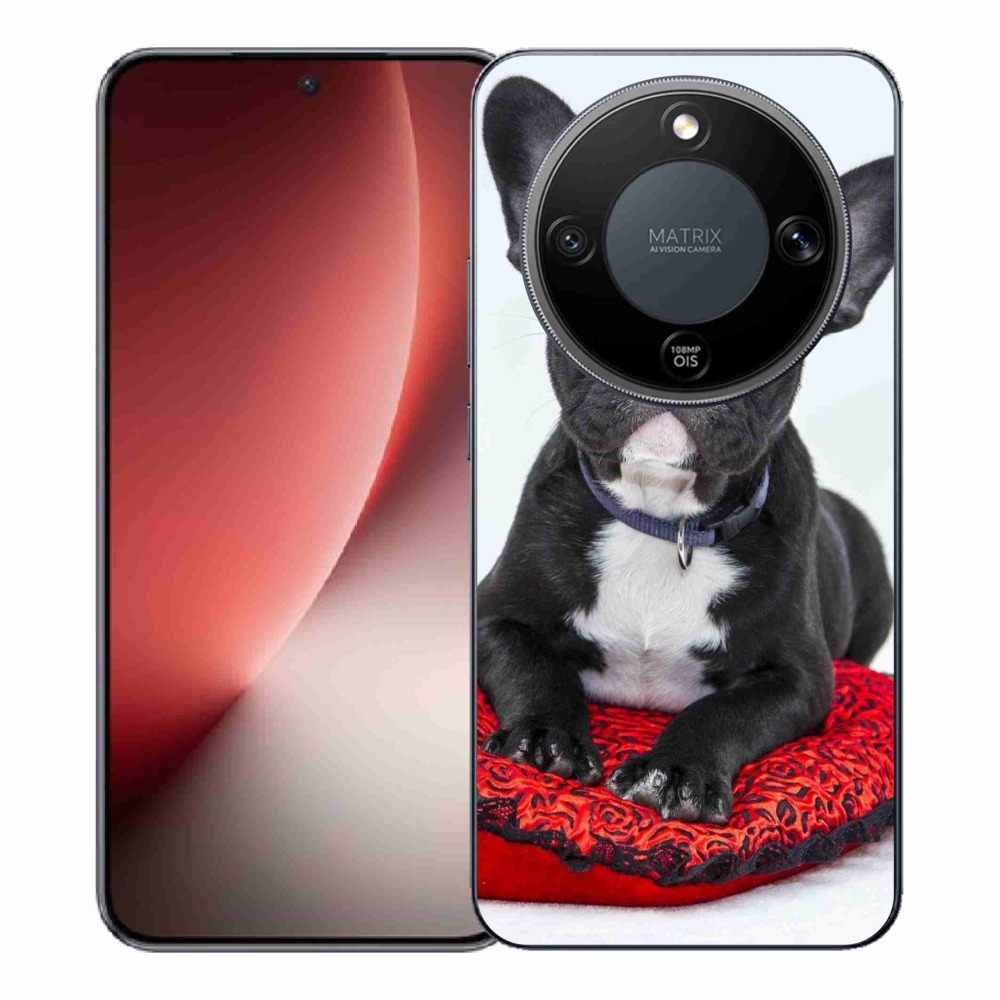 Gélový kryt mmCase na Honor Magic 8 Lite 5G - buldog