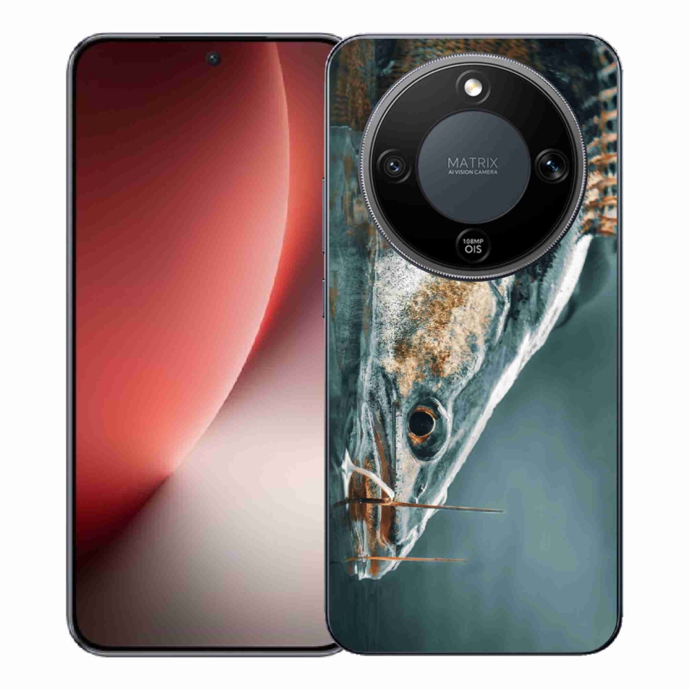 Gélový kryt mmCase na Honor Magic 8 Lite 5G - zubáč