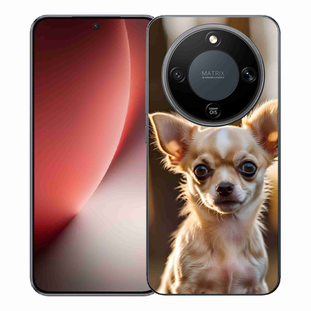 Gélový kryt mmCase na Honor Magic 8 Lite 5G - čivava 6