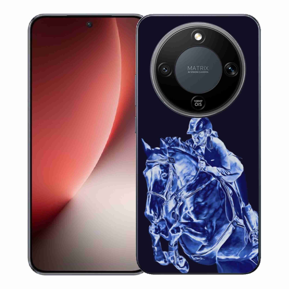 Gélový kryt mmCase na Honor Magic 8 Lite 5G - dostihový kôň