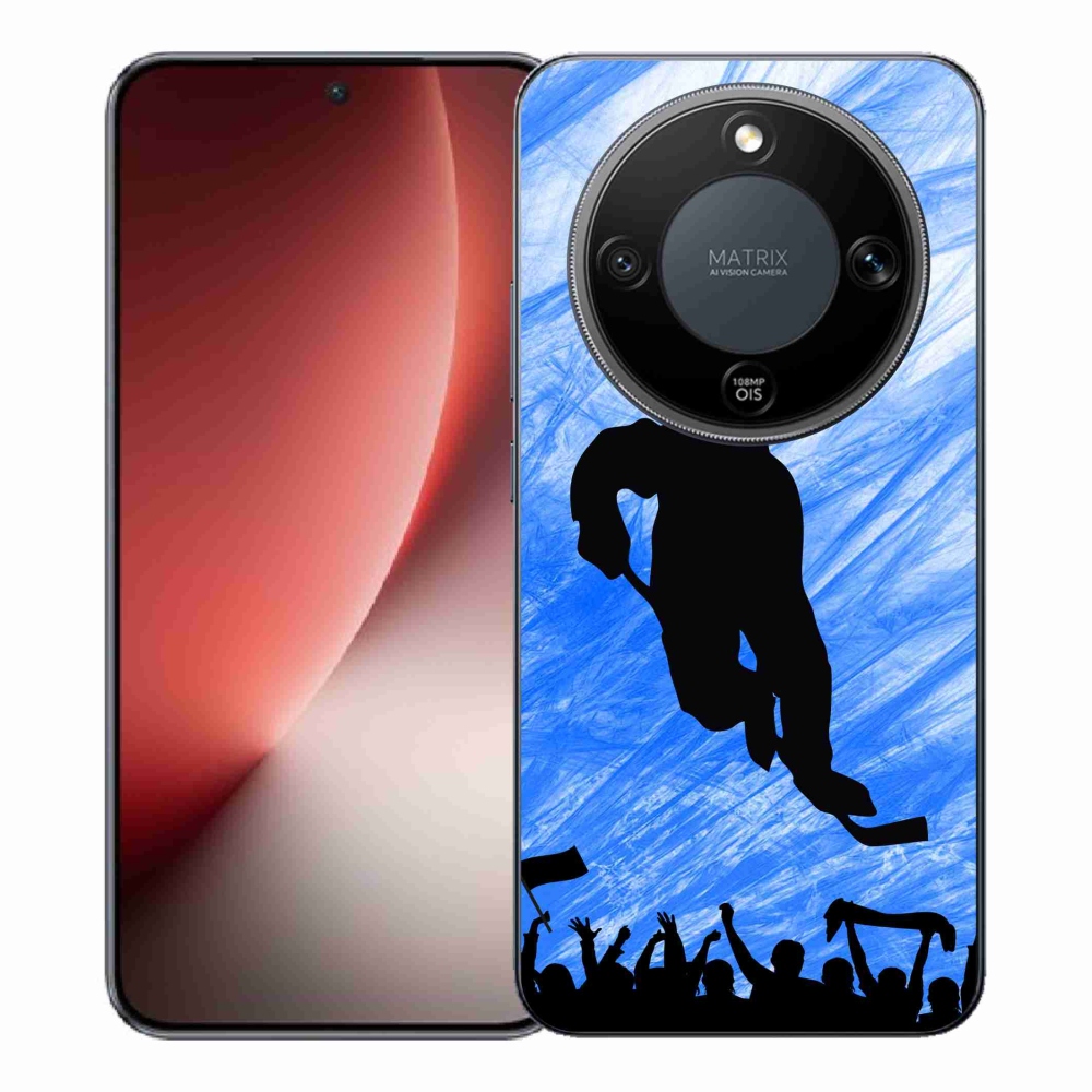 Gélový kryt mmCase na Honor Magic 8 Lite 5G - hokejový hráč
