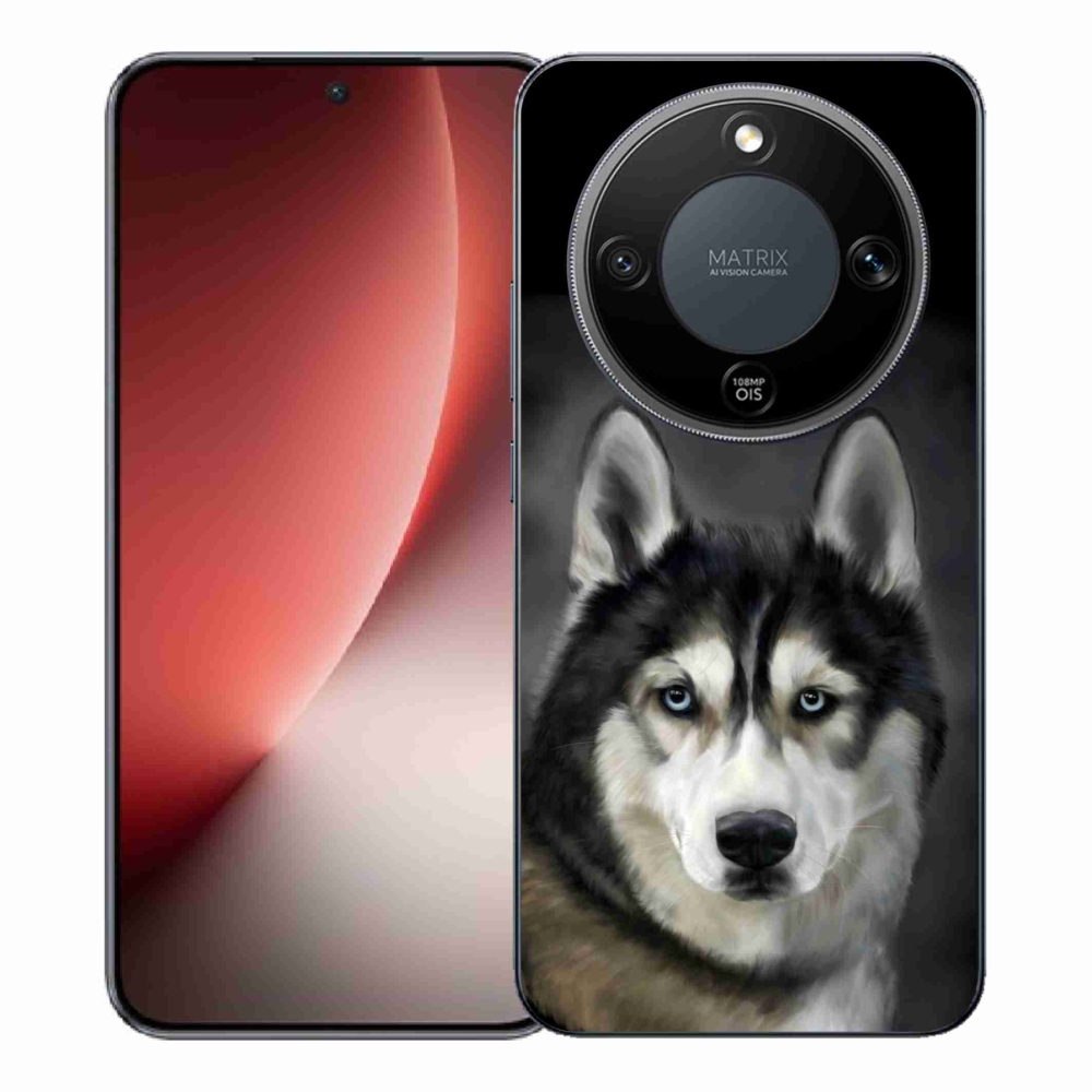 Gélový kryt mmCase na Honor Magic 8 Lite 5G - husky