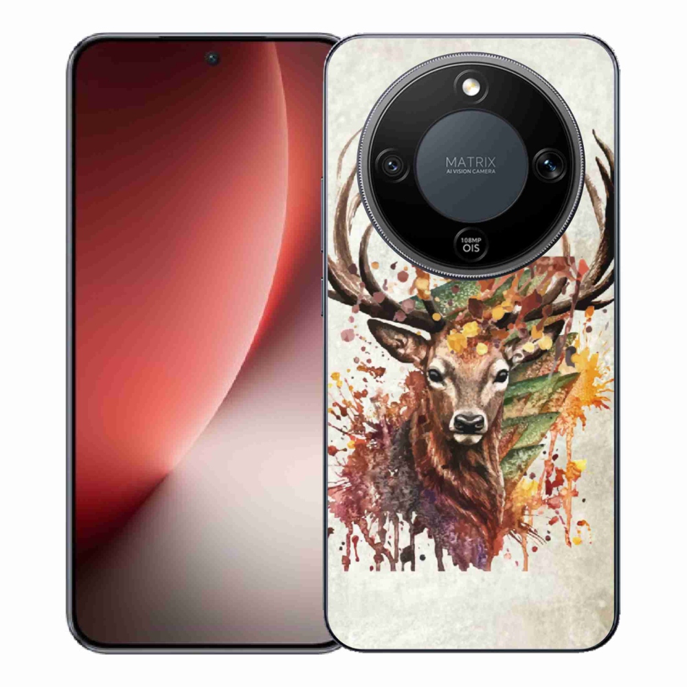 Gélový kryt mmCase na Honor Magic 8 Lite 5G - jeleň 1