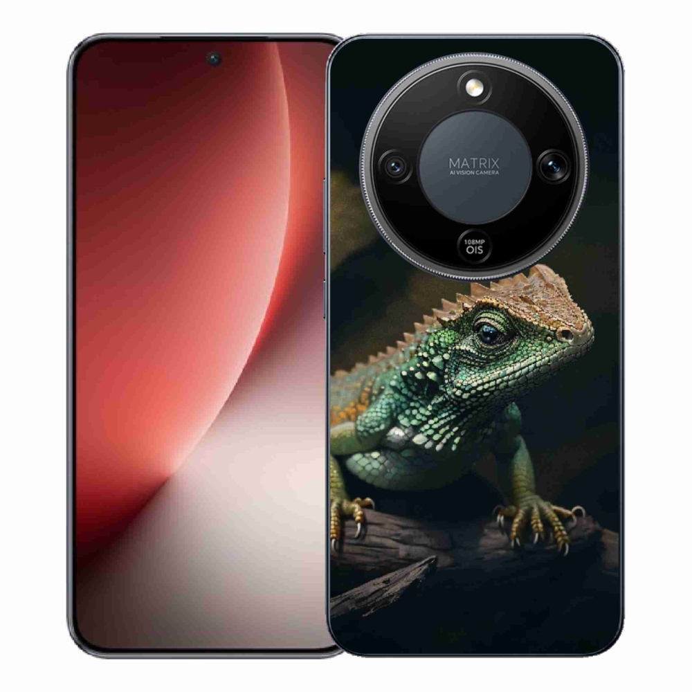 Gélový kryt mmCase na Honor Magic 8 Lite 5G - jašter