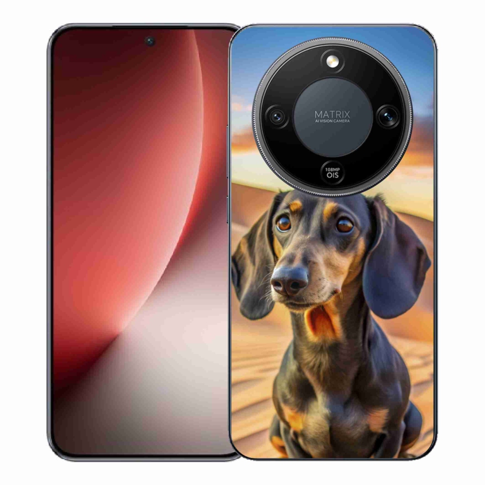 Gélový kryt mmCase na Honor Magic 8 Lite 5G - jazvečík 3