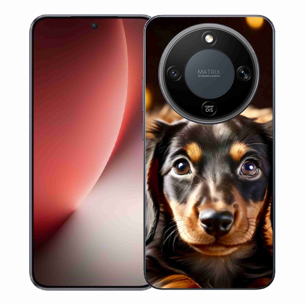 Gélový kryt mmCase na Honor Magic 8 Lite 5G - jazvečík