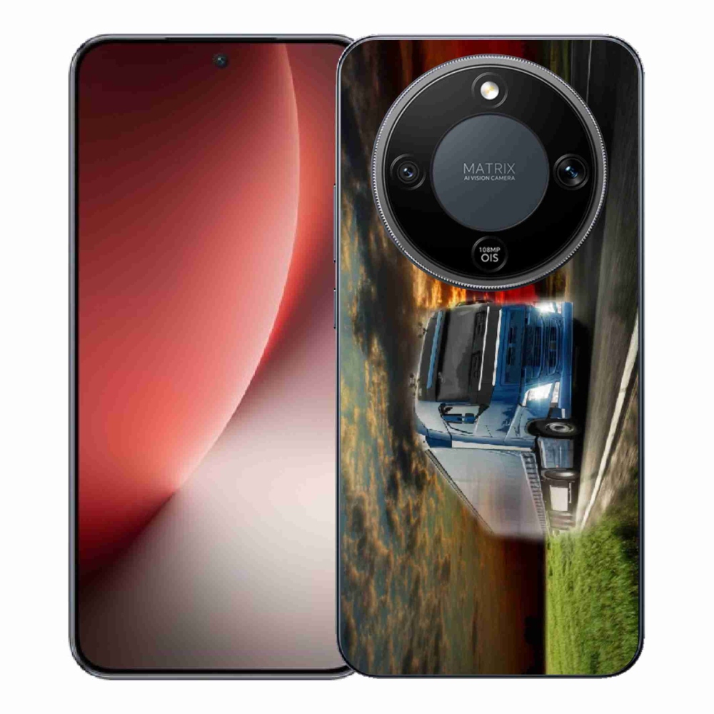 Gélový kryt mmCase na Honor Magic 8 Lite 5G - kamión 4