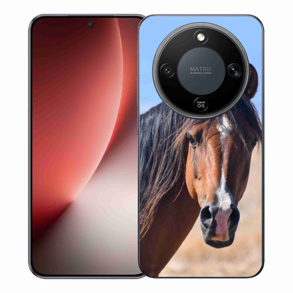 Gélový kryt mmCase na Honor Magic 8 Lite 5G - pokojný kôň