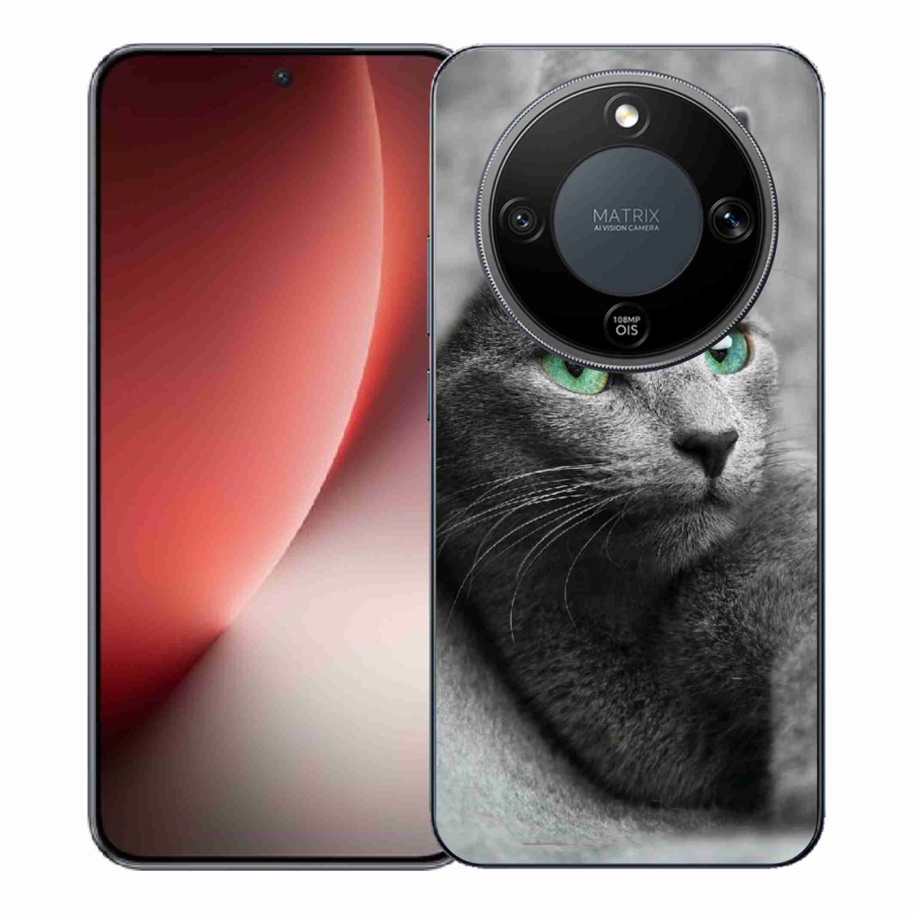 Gélový kryt mmCase na Honor Magic 8 Lite 5G - mačka 2