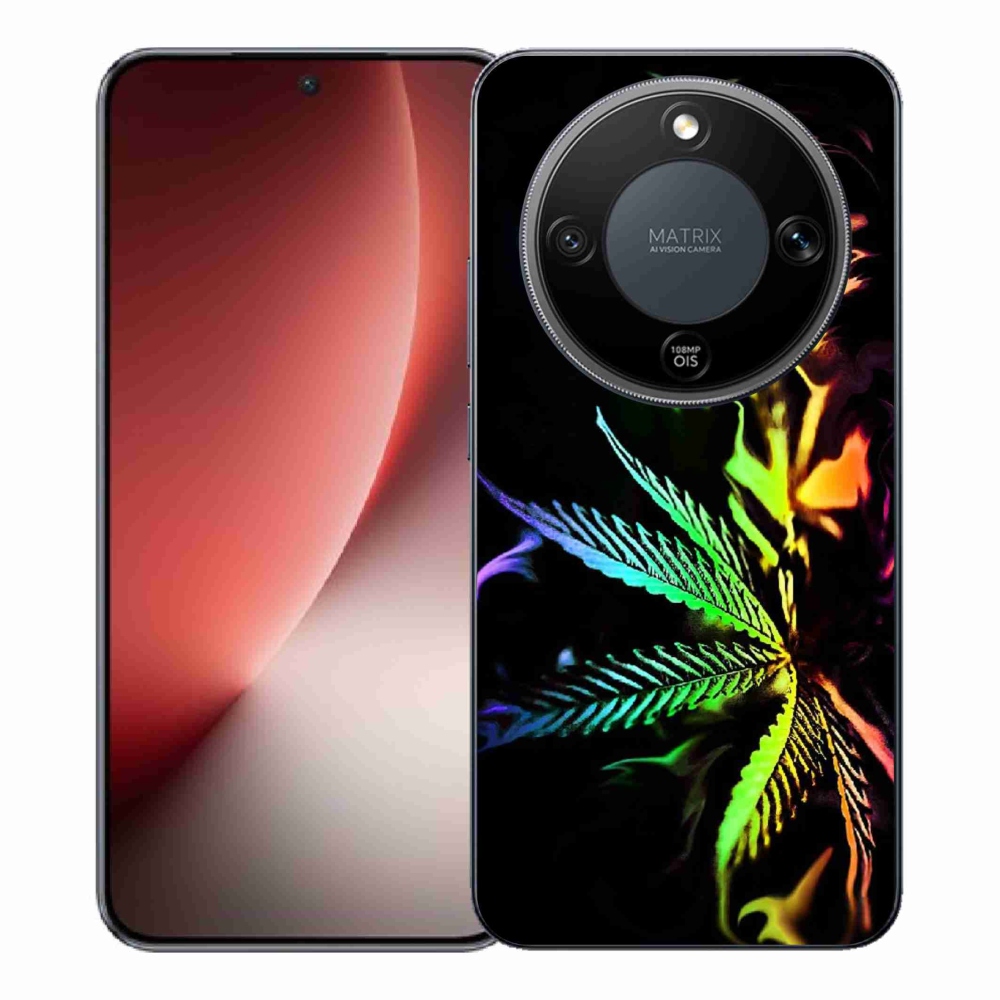 Gélový kryt mmCase na Honor Magic 8 Lite 5G - konope 2