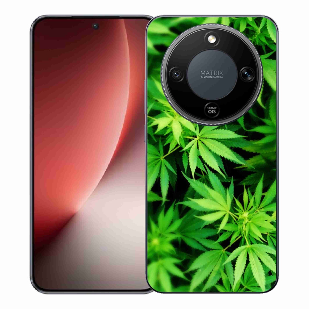 Gélový kryt mmCase na Honor Magic 8 Lite 5G - konope 3