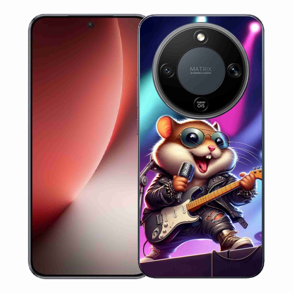 Gélový kryt mmCase na Honor Magic 8 Lite 5G - škrečok rocker