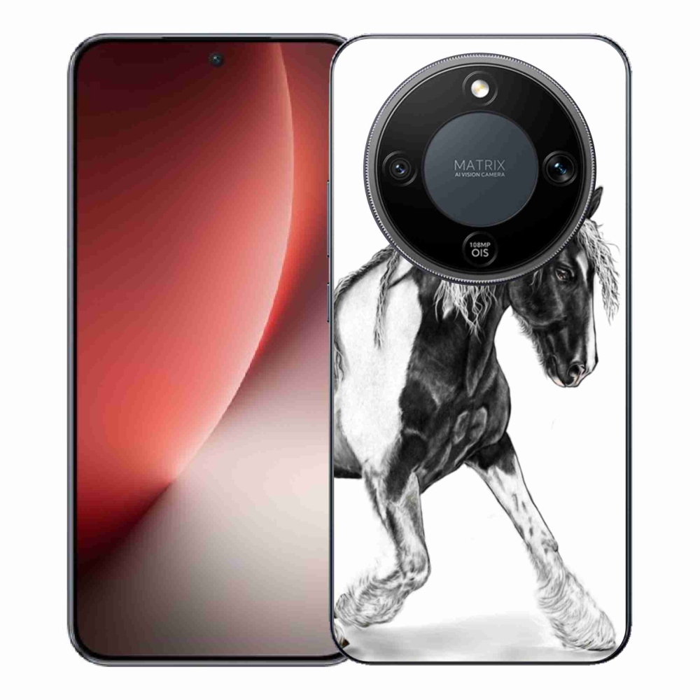 Gélový kryt mmCase na Honor Magic 8 Lite 5G - kôň