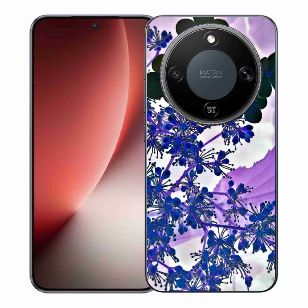 Gélový kryt mmCase na Honor Magic 8 Lite 5G - kvet hortenzie