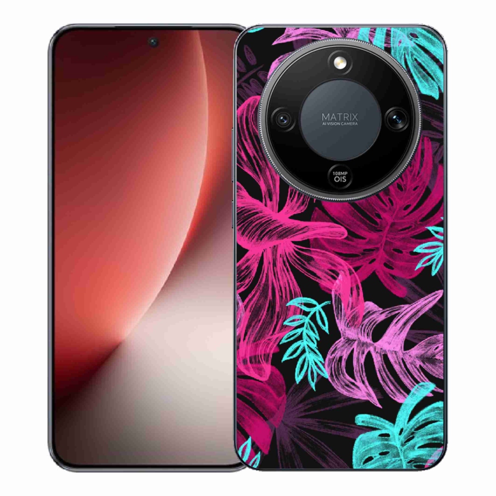 Gélový kryt mmCase na Honor Magic 8 Lite 5G - kvety 1