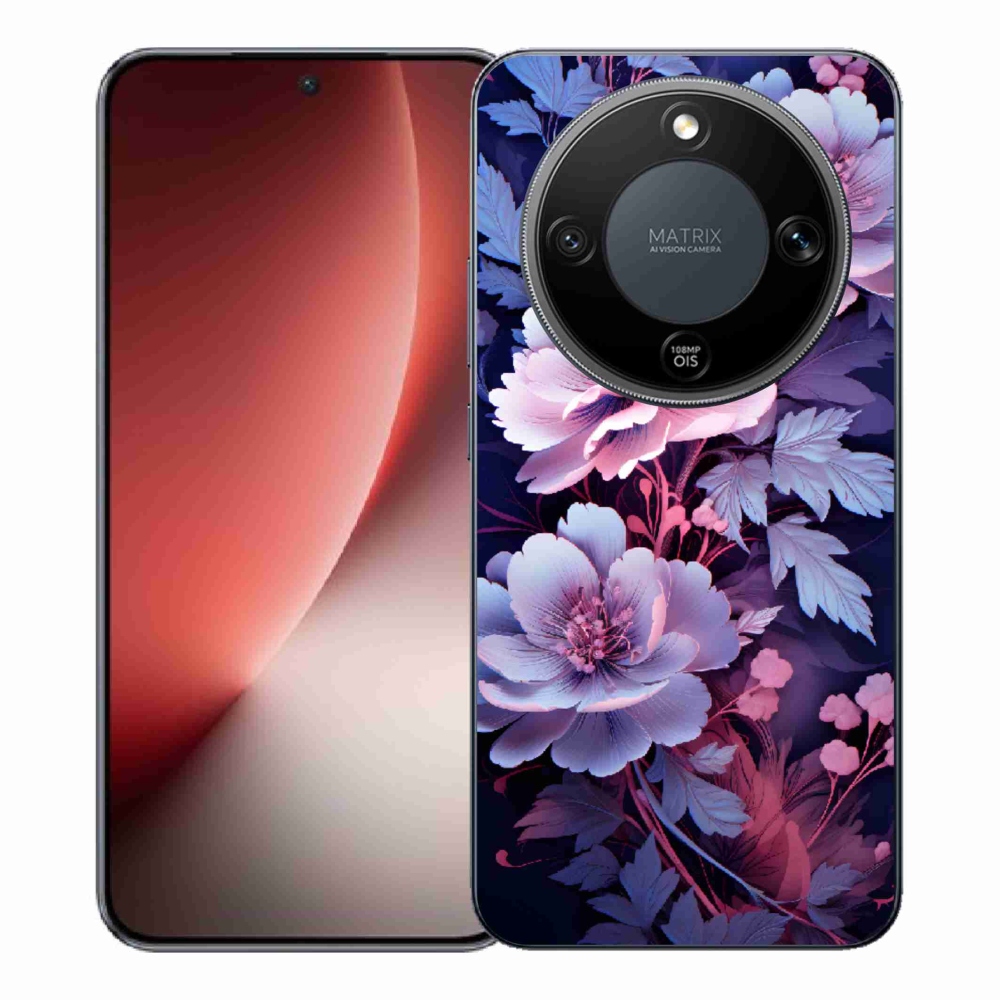 Gélový kryt mmCase na Honor Magic 8 Lite 5G - kvety 11