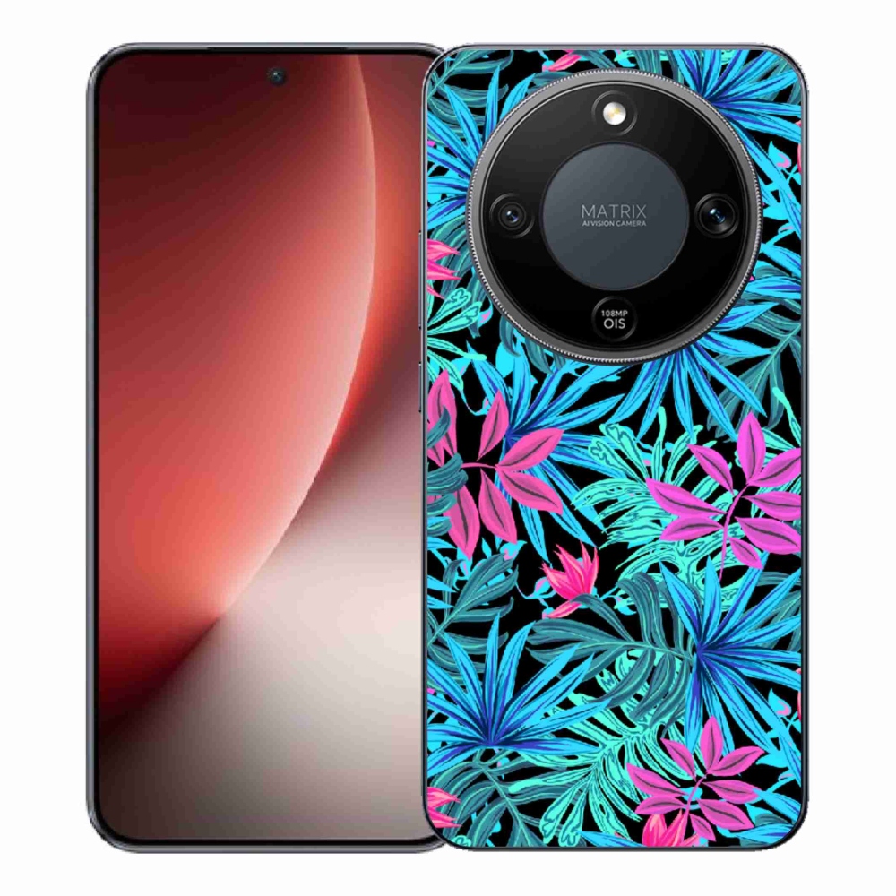 Gélový kryt mmCase na Honor Magic 8 Lite 5G - kvety 3